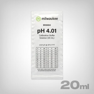Milwaukee pH 4.01 Eichflüssigkeit, 20 ml.