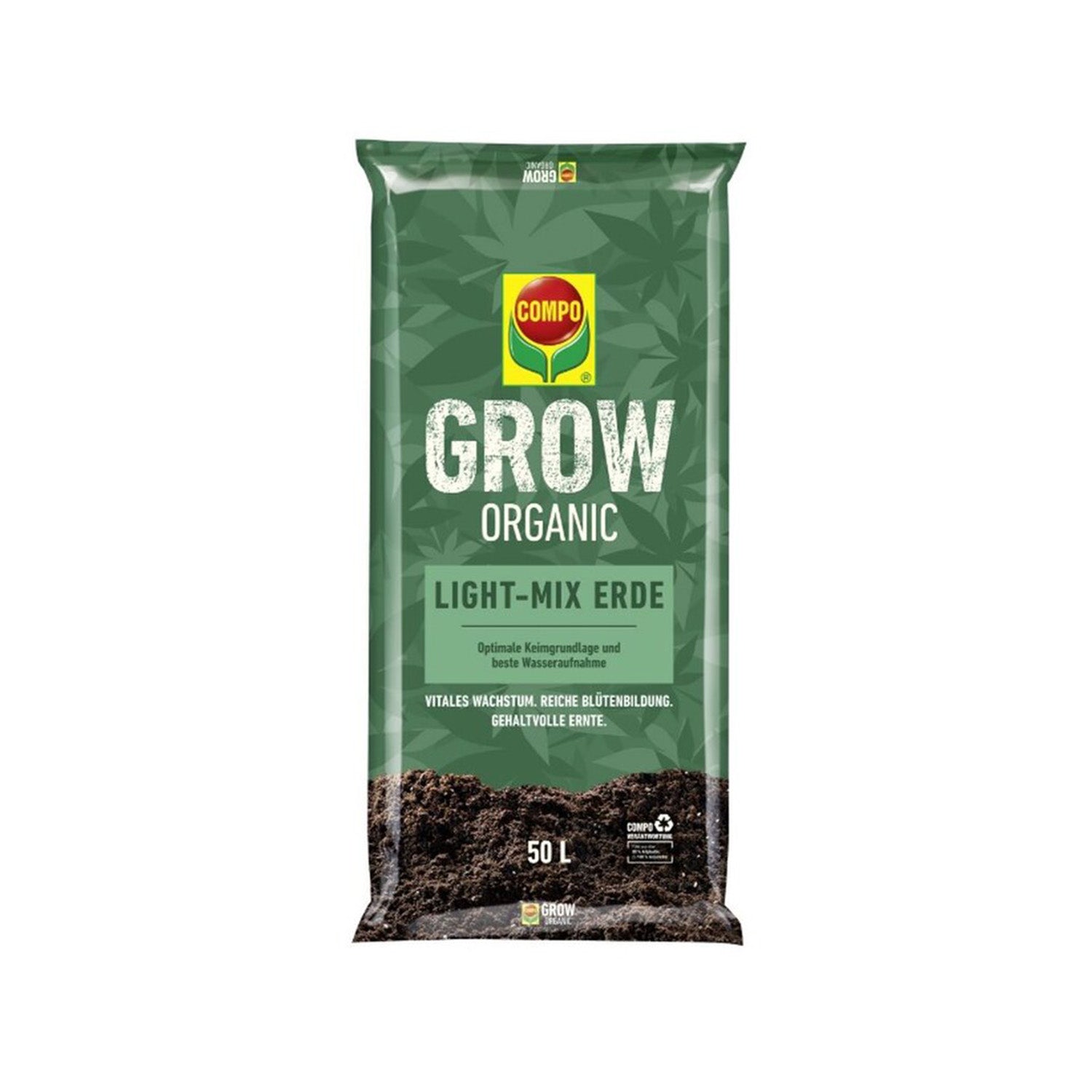 COMPO GROW ORGANIC Light mix Aussaaterde — Gebinde