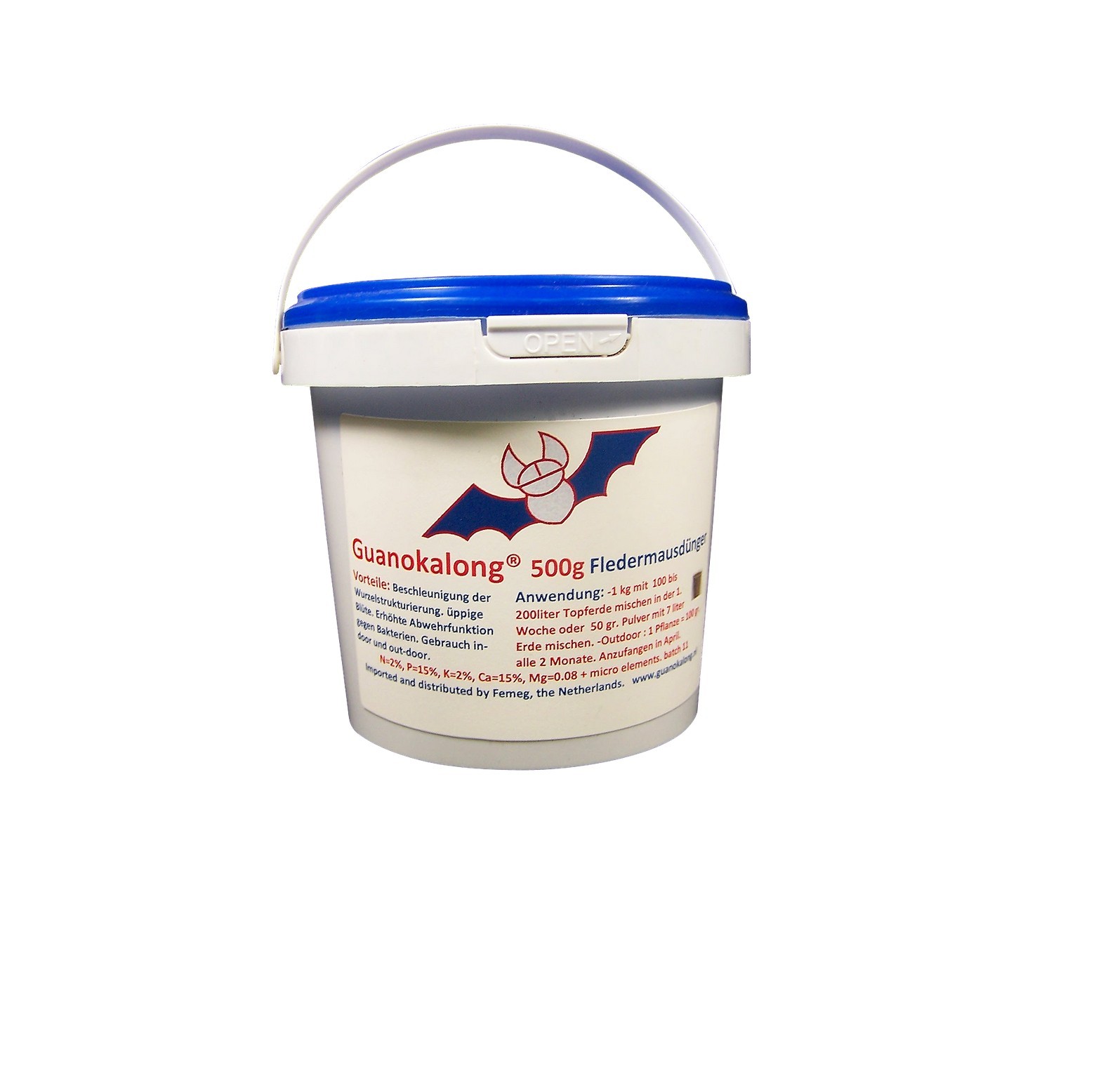 Guanokalong PELLETS, 500 Gramm
