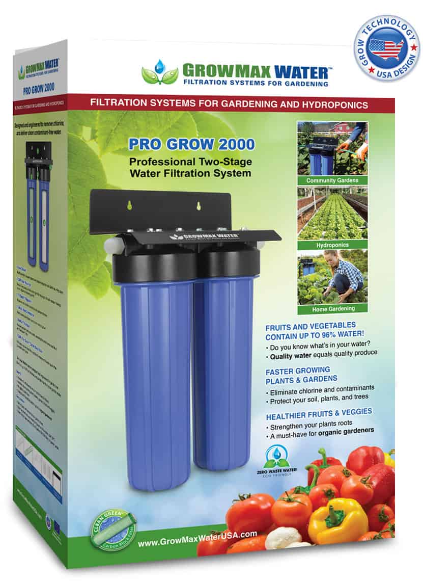 Garden Grow 480, Sediment- + Aktivkohlefilteranlage