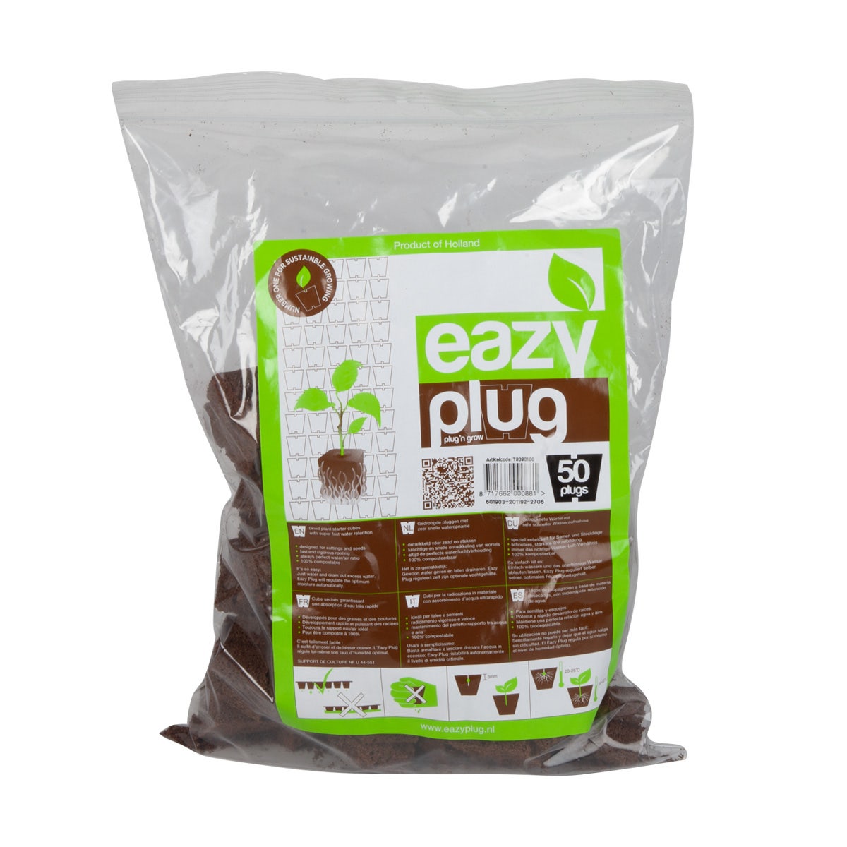 Eazy Plug Anzuchttray, steckfertig
